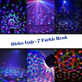 DailyTech Disko Topu Sese Duyarlı Kumandalı Renkli Parti Işığı - 6