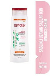 Restorex Kuru Ve Yıpranmış Saçlar Için Bakım Şampuanı 500 Ml - 1