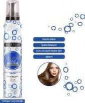 Morfose Collagen Saç Köpüğü Hacim Etkisiipeksi Hissiyat saç köpüğü mavi 200ml - 1