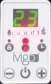 İvigo Elektrikli Panel Konvektör Isıtıcı Dijital 2500 Watt Ahşap Epk4590e25a - 2