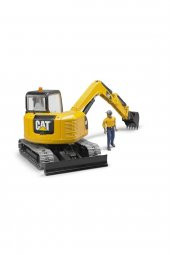 Bruder Cat Mini Ekskavatör Ve İnşaat İşçisi 02466 - 4