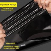 BASEUS Oto Çöp Torbası Araç Çöp Poşeti Arka Koltuğu İçin Poşet Askılığı 40 Adet Çöp Torbası - 4