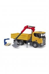 BRUDER SCANIA 560R VİNÇLİ ŞANTİYE KAMYONU 03551 - 2