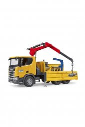 BRUDER SCANIA 560R VİNÇLİ ŞANTİYE KAMYONU 03551 - 6