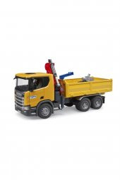 BRUDER SCANIA 560R VİNÇLİ ŞANTİYE KAMYONU 03551 - 7