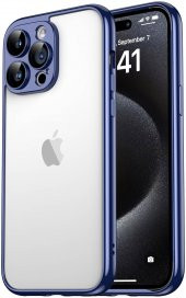 Apple iPhone 15 Pro Max Kılıf Kamera Korumalı Sert Bontez Bumper - 4