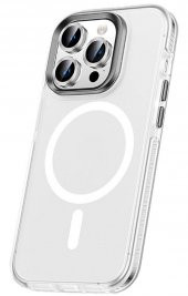 Apple iPhone 15 Pro Max Kılıf Airbag Magsafe Wireless Şarj Lens Koruyuculu Klaptika Kapak - 1