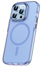 Apple iPhone 15 Pro Max Kılıf Airbag Magsafe Wireless Şarj Lens Koruyuculu Klaptika Kapak - 3