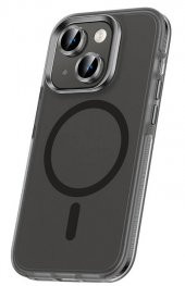 Apple iPhone 15 Kılıf Airbag Magsafe Wireless Şarj Lens Koruyuculu Klaptika Kapak - 2