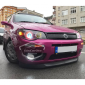 Fiat Albea 2002-2013 Uyumlu Üniversal Astra H lip Esnek Ön Lip 2 Parça Tampon Altı Dil Karlık Ön Ek - 1