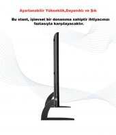 DailyTech 32-75 LCD LED Sabit Ekran Evrensel Masaüstü Tv Standı - 9