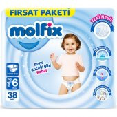 Molfix Fırsat Paketi Extra Large 6 Beden 38 Adet thumbnail 1