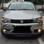 Fiat Palio 1997-2012 Uyumlu Üniversal Astra H lip Esnek Ön Lip 2 Parça Tampon Altı Dil Karlık Ön Ek - 1