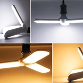 WONDEKS 36W ÜÇ YAPRAK PERVANE LED AMPUL BEYAZ - 3