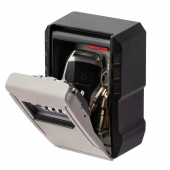 4 Haneli Şifreli Anahatar Dolabı Şifreli Anahtar Kasası Airbnb Anahtar Dolabı Çelik Şifreli Anahtar Kutusu thumbnail 2