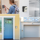 4 Haneli Şifreli Anahatar Dolabı Şifreli Anahtar Kasası Airbnb Anahtar Dolabı Çelik Şifreli Anahtar Kutusu thumbnail 4