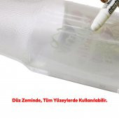 Silinebilir Tebeşir İşaretleyici Mercure Beyaz Kalem Metal Plastik Cam Ahşap Yüzey Yağlı Boya Uç - 2