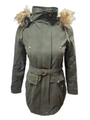 Tmberline Tb3438 Kadın Gabardin Kapüşonlu İçi Kürklü Mont thumbnail 1