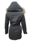 Tmberline Tb3438 Kadın Gabardin Kapüşonlu İçi Kürklü Mont - 6