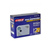 Oto Lastik Şişirme Hava Kompresörü Yassı 12v 150 Psı - 1