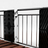 Portatif Balkon Odun Sobası Isıtma ve Ateş Çukuru Isı Temas Korum - 2