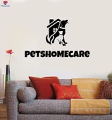 Cam Dekorasyon Duvar Sticker Pet Bakım Evde Bakım Kedi Köpek Hayvanlar Çıkartmalar - 1