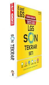 2023 LGS 1. Dönem Son Tekrar Seti - 1