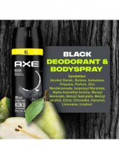 Axe Erkek Sprey Deodorant Black Xl 48 Saat Etkileyici Koku 200 Ml thumbnail 7