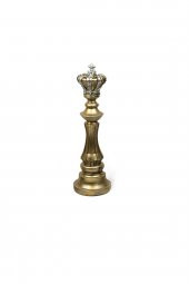RUUMOD Vezir Şah At Satranç Taşları-Gold - 4