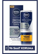 Nıvea Derma Control Clinical Erkek Roll-On 50 Ml,96 Saat Üstün Koruma,ekstra Kuruluk,anti-Perspirant - 4