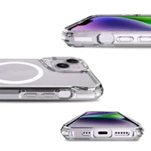 Apple iPhone 15 Plus Kılıf Magsafe Şarj Özellikli T-Max Magsafe Kapak Kılıf - 4