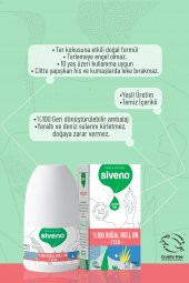 Siveno %100 Doğal Roll-On Teen Girl Genç Kız Deodorant Ter Kokusu Önleyici Bitkisel Lekesiz Vegan 50 ml - 7