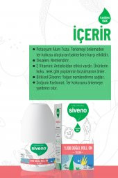 Siveno %100 Doğal Roll-On Teen Girl Genç Kız Deodorant Ter Kokusu Önleyici Bitkisel Lekesiz Vegan 50 ml - 4