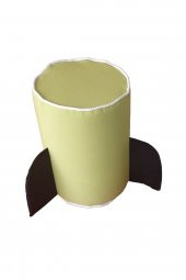 Yeşil Roket Minder - Puf (1-2 YAŞ ARASI ÇOCUK ODASI VE KREŞLER İÇİN) thumbnail 1