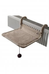 Kısa Boylu Kaloriferler Için Comfort Kedi Kalorifer Yatağı (Kapuçino) - 2