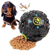 3B Trend 7 Cm Sesli Mama Hazneli Ve Ödül Maması Için Köpek Oyun Topu Oyuncağı - 4