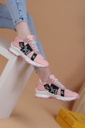 Greta Pembe Renkli Kadın Spor Ayakkabı - 5