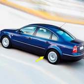 VW Passat B5.5 2001-2005 Sol Marşpiyel Arka Kapağı Plastik 3B0853897A - 1
