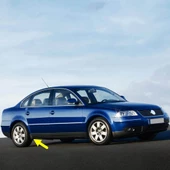 VW Passat B5.5 2001-2005 Sağ Marşpiyel Arka Kapağı Plastik 3B0853898A - 1