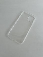 iPhone 11 Pro Ultra İnce Şeffaf Silikon Kılıf - 4