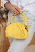 Pretty Sarı Askılı Çanta - 3