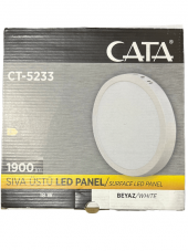 Cata CT-5233 18W 6400K (Beyaz Işık) Sıva Üstü Led Panel - 1
