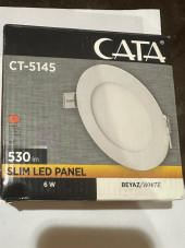 Cata CT-5145 6W 6400K (Beyaz Işık) Sıva Altı Led Panel (2 Adet) - 1