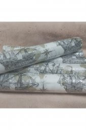 2 Li Raf Dolap Ve Buzdolabı ,, Çekmece Örtüsü Çok Amaçlı 45x4 Mt thumbnail 2