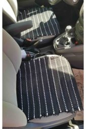 Terletmez Oto Kilim Ön 2 Pilot Ve Arka Koltuk Serme 3 Lü Takım - 2