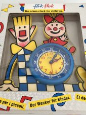 Flik Flak Fac01 1992 Vintage Alarmlı Çocuk Masa Saati - 3