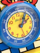 Flik Flak Fac01 1992 Vintage Alarmlı Çocuk Masa Saati - 5