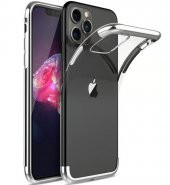 iPhone 11 Pro Max Ultra İnce Şeffaf Silikon Kılıf - 1