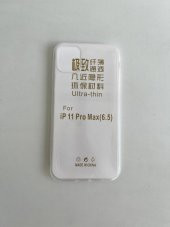 iPhone 11 Pro Max Ultra İnce Şeffaf Silikon Kılıf - 2