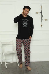 Aile Penye Pijama Takım (baba - oğul ) 50111 Ayrı Ayrı Satılır - 5
